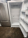 Frigidaire 20.5 cu. ft. Upright Freezer with 4 Full-Width Wire Shelves, Space Wise Shelf Bookends, Store-More Tilt-Out Wire Door Bins, Pop-Out Key Lock, Bright Lighting and Frost Free Operation LOCATED IN OUR PORTLAND OREGON APPLIANCE STORE SKU 19896