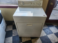 KITCHENAID HEAVY DUTY SUPER CAPACITY PLUS 8 CYCLES 4 TEMPERATURE ELECTRIC DRYER EXTRA CARE SETTING BISQUE LOCATED IN OUR PORTLAND OREGON APPLIANCE STORE SKU 19897