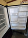 KENMORE ELITE 22 CUBIC FOOT REFRIGERATOR BOTTOM FREEZER WITH ICE MAKER 4 SPLIT ADJUSTABLE GLASS SHELVES 1 LARGE DELI DRAWER 2 CRISPER DRAWERS PULL OPEN FREEZER DOOR BLACK LOCATED IN OUR PORTLAND OREGON APPLIANCE STORE SKU 19903