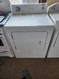 ESTATE BY WHIRLPOOL HEAVY DUTY SUPER CAPACITY ELECTRIC DRYER 4 CYCLE 2 AUTO DRY 1 TIMED PLUS AIR DRY SETTING TOP FILTER SWING OPEN DOOR WHITE LOCATED IN OUR PORTLAND OREGON APPLIANCE STORE SKU 19931