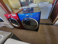 Electrolux IQ-Touch Series 27 Inch Electric Dryer with 8.0 cu. ft. Capacity, 11 Dry Cycles, Gentle Tumble, Luxury-Dry System, Touch-2-Open Moisture Sensor Mediterranean Blue LOCATED IN OUR PORTLAND OREGON APPLIANCE STORE SKU 19936