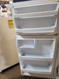 HOTPOINT 16 CUBIC FOOT REFRIGERATOR TOP FREEZER WIRE SHELVES LARGE SINGLE CRISPER DRAWER WHITE LOCATED IN OUR PORTLAND OREGON APPLIANCE STORE SKU 19948