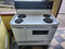WESTINGHOUSE 40 INCH FREESTANDING ELECTRIC RANGE MANUAL CLEAN OVEN COIL BURNERS 2 SMALL 2 LARGE WHITE LOCATED IN OUR PORTLAND OREGON APPLIANCE STORE SKU 19989