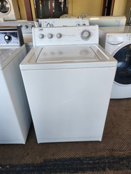 ESTATE BY WHIRLPOOL TOP LOAD WASHER HEAVY DUTY SUPER CAPACITY 10 CYCLE 5 SPEED COMBINATIONS 5 LOAD SIZE OPTIONS 4 TEMPERATURE WHITE LOCATED IN OUR PORTLAND OREGON APPLIANCE STORE SKU 20005