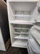 WHIRLPOOL 21 CUBIC FOOT REFRIGERATOR TOP FREEZER GLASS SHELVES 2 CRISPER DRAWERS 1 DELI DRAWER WIRE SHELF IN FREEZER WHITE LOCATED IN OUR PORTLAND OREGON APPLIANCE STORE SKU 20016