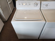 KENMORE HEAVY DUTY KING SIZE TOP LOAD WASHER  5 WATER LEVELS 4 TEMPERATURE 2ND RINSE 3 SPEED MOTOR WHITE LOCATED IN OUR PORTLAND OREGON APPLIANCE STORE SKU 20026