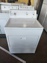 KENMORE HEAVY DUTY SUPER CAPACITY PLUS ELECTRIC DRYER 3 TEMPERATURE 3 CYCLE TIMED DRY AUTO DRY PLUS AIR DRY TOP FILTER PULL DOWN DOOR WHITE LOCATED IN OUR PORTLAND OREGON APPLIANCE STORE SKU 20034