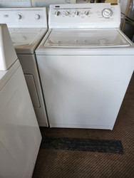 KENMORE ELITE HEAVY DUTY KING SIZE CAPACITY TOP LOAD WASHER 7 TEMPERATURE SETTINGS 3 AUTO 4 MANUAL 2ND RINSE 3 SPEED WHITE LOCATED IN OUR PORTLAND OREGON APPLIANCE STORE SKU 20035