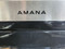 Amana 30 Inch Freestanding Electric Range with 4 Coil Burners, 4.8 cu. ft. Oven, Storage Drawer Bake Assist Pre-Set Temperatures, Easy Touch Electronic Controls, Temp Assure Cooking System, and Warm Hold: Stainless Steel SKU 20044