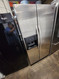 KENMORE SIDE BY SIDE REFRIGERATOR WITH ICE AND WATER GLASS SHELVES 3 STORAGE DRAWERS WIRE SHELVES IN FREEZER SILVER LOCATED IN OUR PORTLAND OREGON APPLIANCE STORE SKU 20060