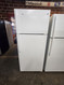 GE 28 Inch Top Freezer Refrigerator with 17.5 Cu. Ft. Capacity, Reversible Hinges, Gallon Door Shelves, Adjustable Glass Shelves, Frost Free and Star-K Certified: White LOCATED IN OUR PORTLAND OREGON APPLIANCE STORE SKU 20061