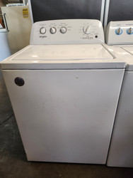 WHIRLPOOL TOP LOAD WASHER 9 CYCLES PLUS RINSE AND SPIN DRAIN AND SPIN CLEAN WASH SETTING DEEP WASH OPTION 5 TEMPERATURE PLUS EXTRA RINSE SETTING WHITE LOCATED IN OUR PORTLAND OREGON APPLIANCE STORE SKU 20065