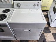 ESTATE BY WHIRLPOOL HEAVY DUTY SUPER CAPACITY PLUS 7 CYCLE 4 TEMPERATURE ELECTRIC DRYER TOP FILTER PULL DOWN DOOR LOCATED IN OUR PORTLAND OREGON APPLIANCE STORE SKU 20067