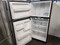 GE 18 CUBIC FOOT REFRIGERATOR TOP FREEZER GLASS SHELVES 1 FULL WIDTH 2 HALF SHELVES 2 CRISPER DRAYERS WIRE SHELF IN FREEZER UP FRONT CONTROLS SILVER LOCATED IN OUR PORTLAND OREGON APPLIANCE STORE SKU 20079