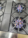 BlueStar RNB Series 30 Inch Pro-Style Gas Range with 4 Open Burners, 4.5 cu. ft. Manual Clean Convection Oven, Ceramic Infrared Broiler and Full Motion Grates STAINLESS LOCATED IN OUR PORTLAND OREGON APPLIANCE STORE SKU 20084