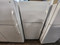 GE 18 CUBIC FOOT REFRIGERATOR ADJUSTABLE GLASS SHELVES 1 SNACK DRAWER 2 CRISPER DRAWERS WIRE SHELF IN FREEZER WHITE LOCATED IN OUR PORTLAND OREGON APPLIANCE STORE SKU 20087