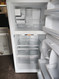 FRIGIDAIRE 18 CUBIC FOOT REFRIGERATOR TOP FREEZER FULL WIDTH ADJUSTABLE GLASS SHELVES 1 DELI DRAWER 2 CRISPER DRAWERS WIRE SHELF IN FREEZER STAINLESS LOCATED IN OUR PORTLAND OREGON APPLIANCE STORE SKU 21019