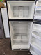 Frigidaire FRT18B5JM 18.2 cu. ft. Top-Freezer Refrigerator with 2 Sliding Wire Shelves, 2 Clear Crispers and 1 Humidity Control: Silver Mist COSMETIC ISSUE ON REFRIGERATOR DOOR SEE PIC LOCATED IN OUR PORTLAND OREGON APPLIANCE STORE SKU 21034