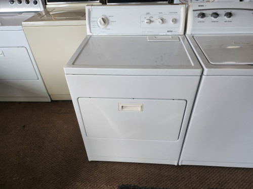 KENMORE HEAVY DUTY SUPER CAPACITY ELECTRIC DRYER 3 CYCLE 1 AUTO DRY TIMED DRY PLUS AIR DRY TOP FILTER WHITE LOCATED IN OUR PORTLAND OREGON APPLIANCE STORE SKU 21039