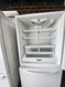 KITCHENAID 20 CUBIC FOOT BOTTOM FREEZER COUNTER DEPTH INTER WATER DISPENSER ICE MAKER 4 SPLIT ADJUSTABLE GLASS SHELVES 2 CRISPER DRAWER LARGE PANTRY DRAWER WHITE LOCATED IN OUR PORTLAND OREGON APPLIANCE STORE SKU 21040