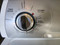 Whirlpool 29 Inch Electric Dryer with 7.0 cu. ft. Capacity, 9 Cycles, 5 Temperature Options, Accu-Dry Sensor, Interior Drum Light and Hamper Door: White LOCATED IN OUR PORTLAND OREGON APPLIANCE STORE SKU 21044
