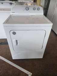 Whirlpool 29 Inch 7.0 cu. ft. Electric Dryer with 14 Drying Cycles, 4 Temperature Settings, Heavy Duty Cycle, Wrinkle Shield, Cool Down Cycle, Auto-Dry and Timed Dry Top Filter Swing Open Door White LOCATED IN OUR PORTLAND OREGON APPLIANCE STORE SKU 21046