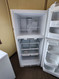 GE 28 Inch Top-Freezer Refrigerator with 17.5 cu. ft. Capacity, 4 Adjustable Spillproof Glass Shelves, Gallon Door Storage, Spillproof Freezer Floor, Upfront Temperature Controls, Air Tower White LOCATED IN OUR PORTLAND OREGON APPLIANCE STORE SKU 21072