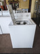 KENMORE TOP LOAD WASHER HEAVY DUTY SUPER CAPACITY PLUS WITH 3 SPEED MOTOR 4 WATER LEVEL SETTINGS 4 TEMPERATURE WHITE LOCATED IN OUR PORTLAND OREGON APPLIANCE STORE SKU 21097