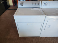 WHIRLPOOL COMMERCIAL QUALITY SUPER CAPACITY PLUS ELECTRIC DRYER 8 CYCLES 4 TEMPERATURE TOP FILTER PULL DOWN DOOR WHITE LOCATED IN OUR PORTLAND OREGON APPLIANCE STORE SKU 22019