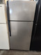Hotpoint 16.6 cu. ft. Freestanding Top-Freezer Refrigerator with Adjustable Shelves, Upfront Temperature Controls and Deluxe Quiet Design SILVER LOCATED IN OUR PORTLAND OREGON APPLIANCE STORE SKU 22026