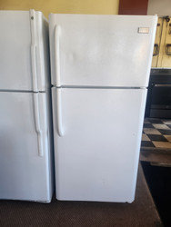Frigidaire FFTR1814QW 30 Inch Top-Freezer Refrigerator with Gallon Door Storage, Dairy Bin, ADA Compliant, Store-More Humidity Controlled Crisper Drawers, Sliding Wire Shelves, Reversible Door and 18.0 cu. ft. Capacity: White