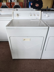 KENMORE HEAVY DUTY SUPER CAPACITY PLUS ELECTRIC DRYER 4 TEMPERATURE 3 CYCLE 1 AUTO DRY 1 TIMED DRY PLUS AIR DRY SETTING TOP FILTER PULL DOWN DOOR WHITE LOCATED IN OUR PORTLAND OREGON APPLIANCE STORE SKU 20046