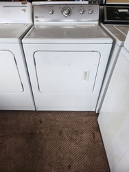 Maytag Centennial Series 29 Inch Electric Dryer with 7.0 cu. ft. Super-Size Capacity, 11 Drying Cycles, 4 Temperature Settings, Wrinkle Prevent Option, Dura Cushion Dryer Drum, Interior Light and Quiet Series 100 Sound Package SKU 22048