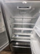KitchenAid 21.8 cu. ft. Counter-Depth French Door Refrigerator with Spill Clean Glass Shelves Internal Water Dispenser, Ice Maker and Pull-Out Tri-Level Freezer Drawer: Stainless COSMETIC ISSUE TOP OF FREEZER DOOR SEE PIC 20063