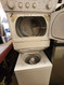 WHIRLPOOL 27 INCH THIN TWIN LAUNDRY CENTER WASHER 3 TEMPERATURE 4 LEVEL DRYER 4 CYCLE 2 AUTO 1 TIMED PLUS AIR DRY WHITE LOCATED IN OUR PORTLAND OREGON APPLIANCE STORE SKU 22067