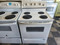 WHIRLPOOL 30 INCH FREESTANDING ELECTRIC RANGE COIL BURNERS 3 SMALL 1 LARGE MANUAL CLEAN OVEN WHITE LOCATED IN OUR PORTLAND OREGON APPLIANCE STORE SKU 22071