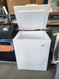 FRIGIDAIRE 5 CUBIC FOOT CHEST FEEZER MANUAL DEFROST WHITE LOCATED IN OUR PORTLAND OREGON APPLIANCE STORE SKU 22081