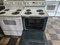 WHIRLPOOL 30 INCH FREESTANDING ELECTRIC RANGE COIL BURNERS 2 SMALL 2 LARGE CUSTOM BROIL OPTION SELF CLEANING OVEN STORAGE DRAWER WHITE LOCATED IN OUR PORTLAND OREGON SKU 22089