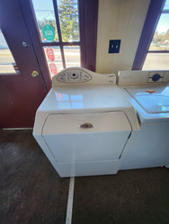 NEPTUNE ELECTRIC DRYER WITH TOUCH SCREEN WRINKLE PREVENT 4 TEMPERATURE OPTIONS SENSOR DRY TIME DRY LARGE OPEN DOOR ALMOND LOCATED IN OUR PORTLAND OREGON APPLIANCE STORE SKU 22090