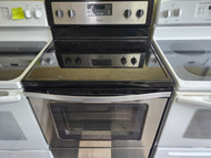 Whirlpool WFE320M0ES 30 Inch Freestanding Electric Range with 4 Radiant Elements, 3,000 Watts, 4.8 cu. ft. Traditional Oven, Easy Wipe Ceramic Glass Cooktop and FlexHeat Element: Stainless Steel