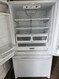 KENMORE 25 CUBIC FOOT FRENCH DOOR REFRIGERATOR BOTTOM FREEZER ICEMAKER GLASS SHELVES 2 CRISPER DRAWERS LARGE DELI DRAWER PULL OPEN FREEZER DOOR WHITE LOCATED IN OUR PORTLAND OREGON APPLIANCE STORE SKU 22098