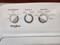 WHIRLPOOL 9 CYCLE TOP LOAD WASHER WITH DRAIN AND SPIN PLUS RINSE SPIN CLEAN WASHER OPTION 2 WATER LEVEL SETTINGS AUTO SENSING 5 TEMPERATURE WHITE LOCATED IN OUR PORTLAND OREGON APPLIANCE STORE SKU 23013