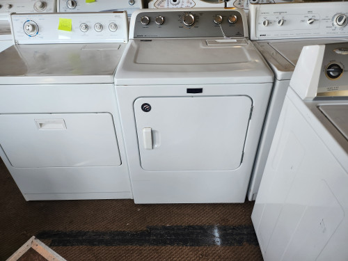 Maytag 29 Inch 7.0 cu. ft. Electric Dryer with 13 Drying Cycles, 5 Temperature Settings, Sanitize Cycle and Intelli-Dry Sensor WHITE LOCATED IN OUR PORTLAND OREGON APPLIANCE STORE SKU 23014