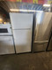 GE 16 CUBIC FOOT REFRIGERATOR TOP FREEZER WIRE SHELVES 2 CRISPER DRAWERS WHITE LOCATED IN OUR PORTLAND OREGON APPLIANCE STORE SKU 23049