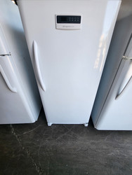 Frigidaire 13.7 cu. ft. Upright Freezer with 1 SpaceWise Adjustable Glass Shelf, Space Wise Organizational System, Quick Freeze, Automatic Alerts and Ready-Select Upfront Display Controls: White SKU 23058