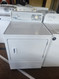 SPEED QUEEN COMMERCIAL HEAVY DUTY ELECTRIC DRYER 6 CYCLES 3 TEMPERATURE WHITE LOCATED IN OUR PORTLAND OREGON APPLIANCE STORE SKU 23065
