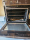 GE Profile 30 Inch Double Electric Wall Oven with True Convection, Steam Clean, Ten-Pass Bake Element, Heavy-Duty Roller Rack, Glass Touch Controls Stainless Steel COSMETIC ISSUE ON THE TOP OVEN FLOOR SEE PIC SKU 23079