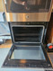 GE Profile 30 Inch Double Electric Wall Oven with True Convection, Steam Clean, Ten-Pass Bake Element, Heavy-Duty Roller Rack, Glass Touch Controls Stainless Steel COSMETIC ISSUE ON THE TOP OVEN FLOOR SEE PIC SKU 23079