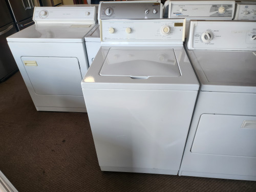 MAYTAG DEPENDABLE CARE TOP LOAD WASHER HEAVY DUTY SUPER CAPACITY 4 TEMPERATURE 5 LOAD SIZE OPTIONS WHITE LOCATED IN OUR PORTLAND OREGON APPLIANCE STORE SKU 23085