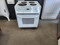 GE 27 INCH DROP IN ELECTRIC RANGE COIL BURNERS 3 SMALL 1 LARGE HI/LO BROIL OPTION SELF CLEANING OVEN WHITE LOCATED IN OUR PORTLAND OREGON APPLIANCE STORE SKU 23078